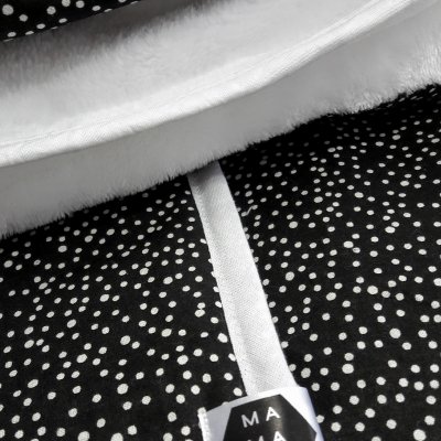 Set WHITE DOTS